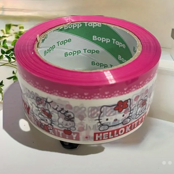 Hello Kitty packing tape | be careful | each $15 - Picture 2 of 4